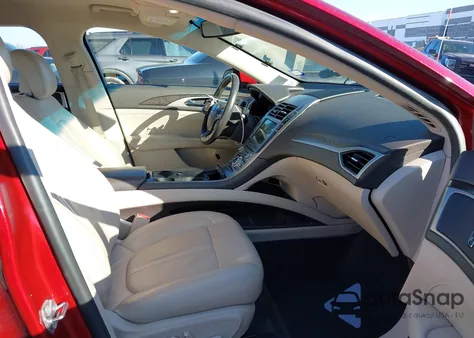 2017 Lincoln Mkz Hybrid Reserve из США, поврежденный, VIN 3LN6L5MUXHR642079